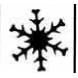 Snowflake Confetti 5"